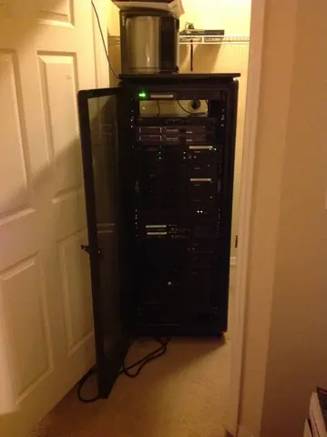 Homelab, Jan 2015, Ormond Beach apartment