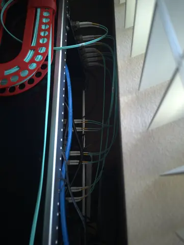 Jul 2026. Copper pulled: every node now talks over bonded 10 Gb fiber.